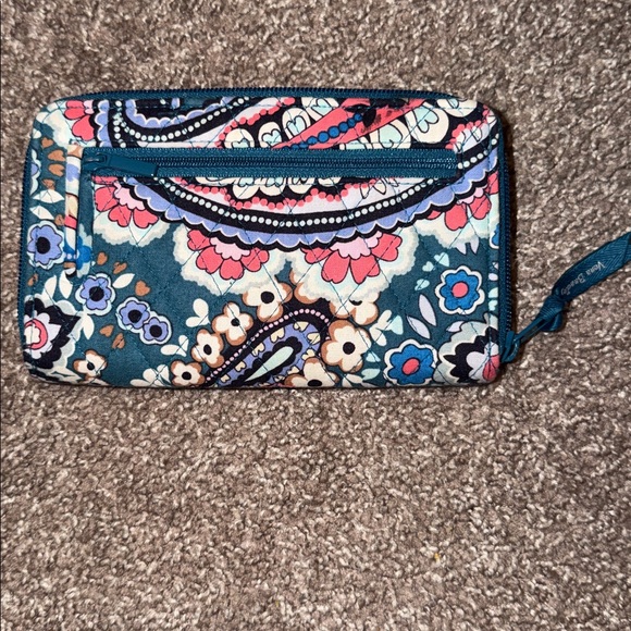 Vera Bradley Haymarket Paisley Jewel Turnlock Wallet - Picture 7 of 10
